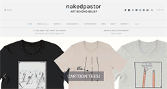 Desktop Screenshot of nakedpastorstore.com